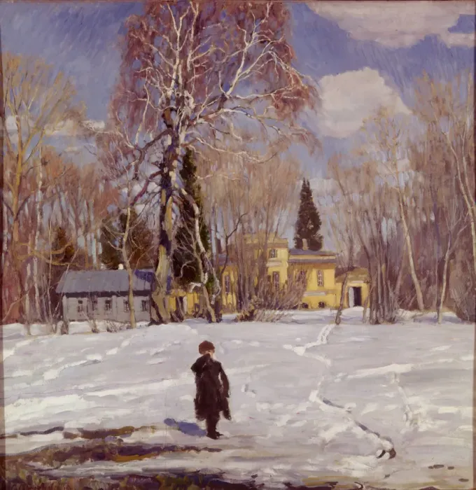 Framed Print : Spring, 1911. Artist: Vinogradov, Sergei Arsenyevich (1869-1938) Framed Print : Spring, 1911. Artist: Vinogradov, Sergei Arsenyevich (1869-1938)
