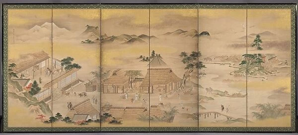 Spring and Autumn Farming (Autumn), 1700s. Creator: Ko Sukoku (Japanese, 1730-1804)