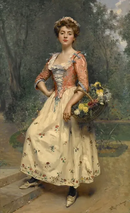 Framed Print : Spring Beauty, unknown date. Creator: Raimundo de Madrazo y Garreta Framed Print : Spring Beauty, unknown date. Creator: Raimundo de Madrazo y Garreta