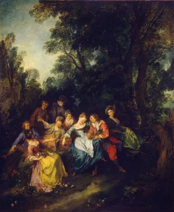 Framed Print : Spring, c1730 Framed Print : Spring, c1730
