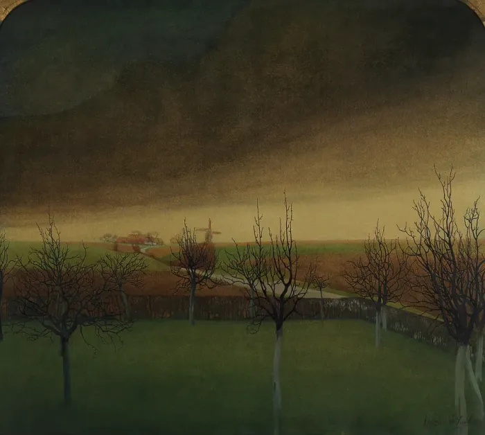 Framed Print : Before Spring, c1900-1940. Creator: Valerius de Saedeleer Framed Print : Before Spring, c1900-1940. Creator: Valerius de Saedeleer