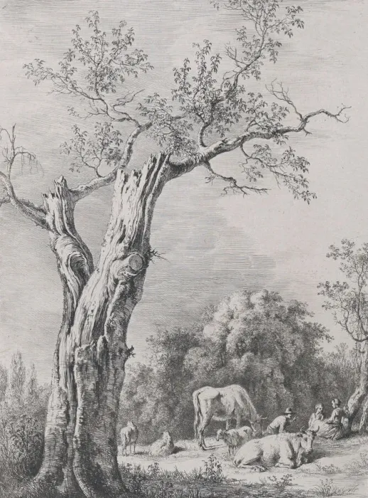 Framed Print : Spring, after a drawing completed in Saint-Chamond, 1795 Framed Print : Spring, after a drawing completed in Saint-Chamond, 1795
