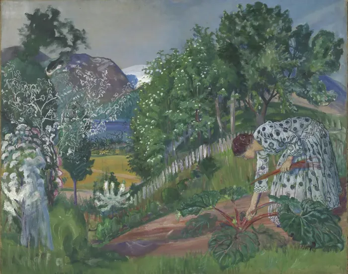 Framed Print : Spring Evening in Jolster, 1926. Creator: Nikolai Johannes Astrup Framed Print : Spring Evening in Jolster, 1926. Creator: Nikolai Johannes Astrup