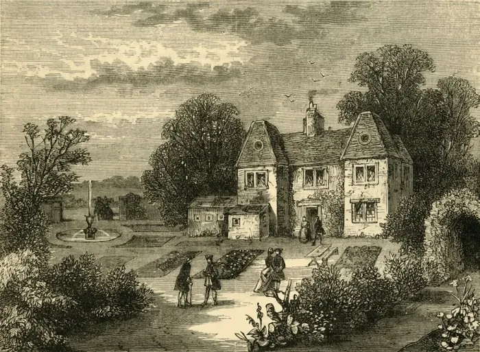 Framed Print : The Spring Garden, Worlds End. c1876. Creator: Unknown Framed Print : The Spring Garden, Worlds End. c1876. Creator: Unknown