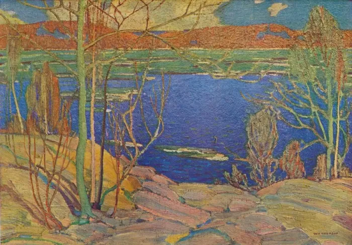 Framed Print : Spring Ice, 1916, (1937). Artist: Thomas John Thomson Framed Print : Spring Ice, 1916, (1937). Artist: Thomas John Thomson