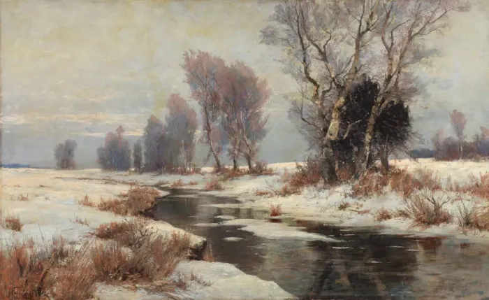 Framed Print : Spring landscape, 1890s. Creator: Yendogurov, Ivan Ivanovich (1861-1898) Framed Print : Spring landscape, 1890s. Creator: Yendogurov, Ivan Ivanovich (1861-1898)