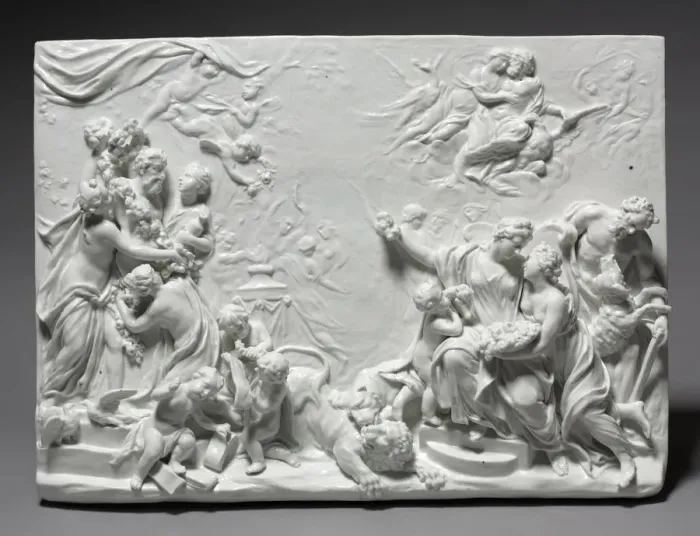 Framed Print : Spring, mid-1700s. Creator: Doccia Porcelain Factory (Italian); Massimiliano Soldani (Italian Framed Print : Spring, mid-1700s. Creator: Doccia Porcelain Factory (Italian); Massimiliano Soldani (Italian