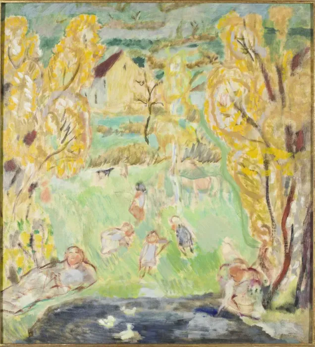 Framed Print : Spring (Study), 1912. Creator: Bonnard, Pierre (1867-1947) Framed Print : Spring (Study), 1912. Creator: Bonnard, Pierre (1867-1947)