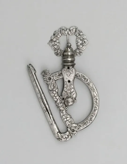 Framed Print : Spring Tackle Attachment for Rapier, Italy, second half of 17th century. Creator: Unknown