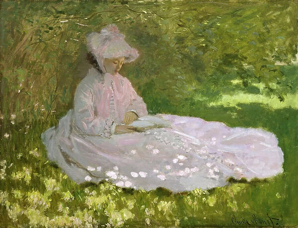 Springtime, 1872. Creator: Claude Monet