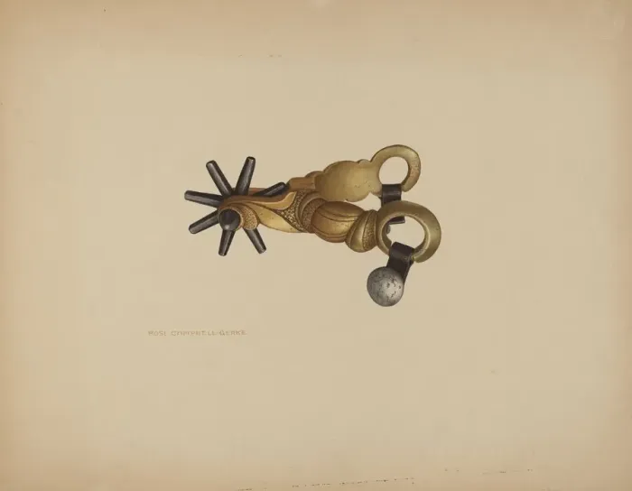 Framed Print : Spur, c. 1940. Creator: Rose Campbell-Gerke Framed Print : Spur, c. 1940. Creator: Rose Campbell-Gerke