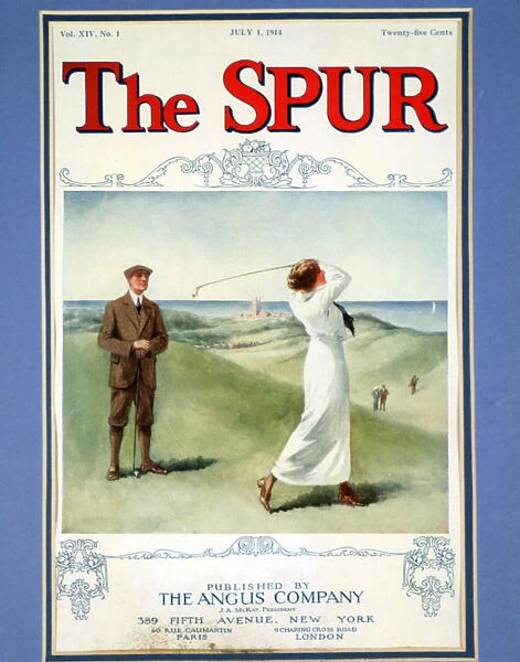 The Spur magazine cover, July 1914