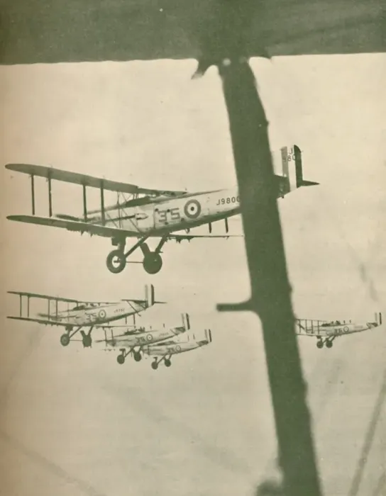Framed Print : A Squadron of the Royal Air Force Flying in Formation, 1927 Framed Print : A Squadron of the Royal Air Force Flying in Formation, 1927