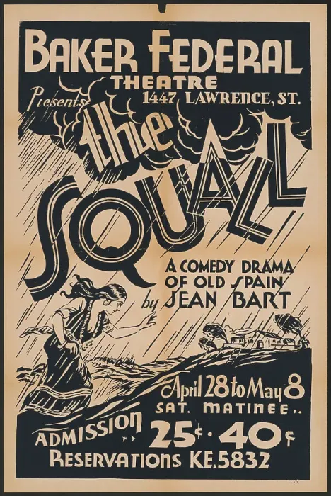 Framed Print : The Squall, Denver, 1937. Creator: Unknown Framed Print : The Squall, Denver, 1937. Creator: Unknown