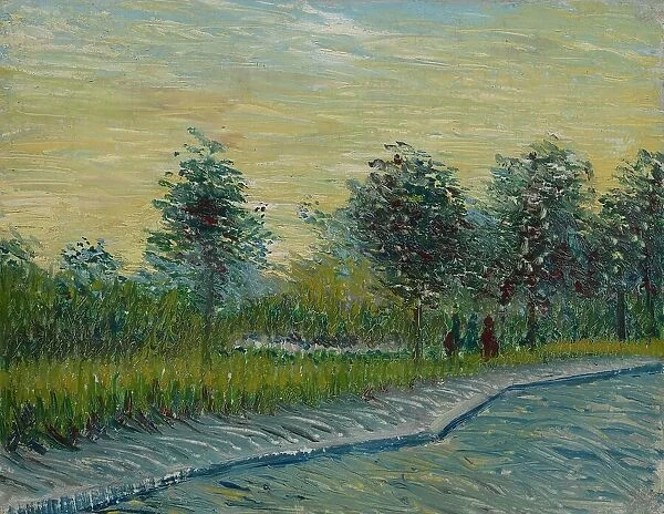 Square Saint-Pierre at Sunset, 1887. Creator: Gogh, Vincent, van (1853-1890)