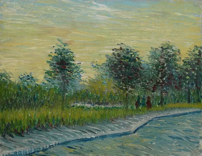Framed Print : Square Saint-Pierre at Sunset, 1887. Creator: Gogh, Vincent, van (1853-1890) Framed Print : Square Saint-Pierre at Sunset, 1887. Creator: Gogh, Vincent, van (1853-1890)