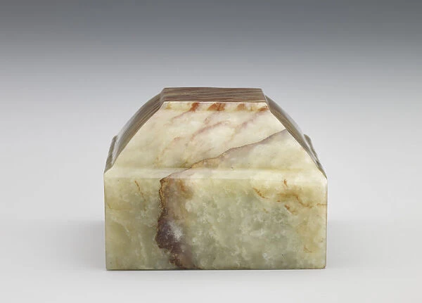 Square seal, Qing dynasty, 1736-1795. Creator: Unknown
