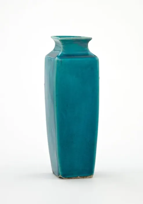 Framed Print : Square vase, 1700-1799. Creator: Unknown Framed Print : Square vase, 1700-1799. Creator: Unknown