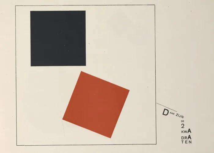 Framed Print : About Two Squares, 1922. Creator: Lissitzky, El (1890-1941) Framed Print : About Two Squares, 1922. Creator: Lissitzky, El (1890-1941)