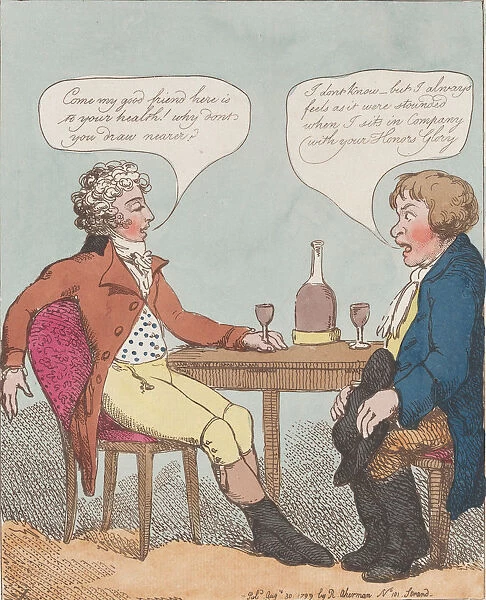 Squire, August 30, 1799. August 30, 1799. Creator: Thomas Rowlandson