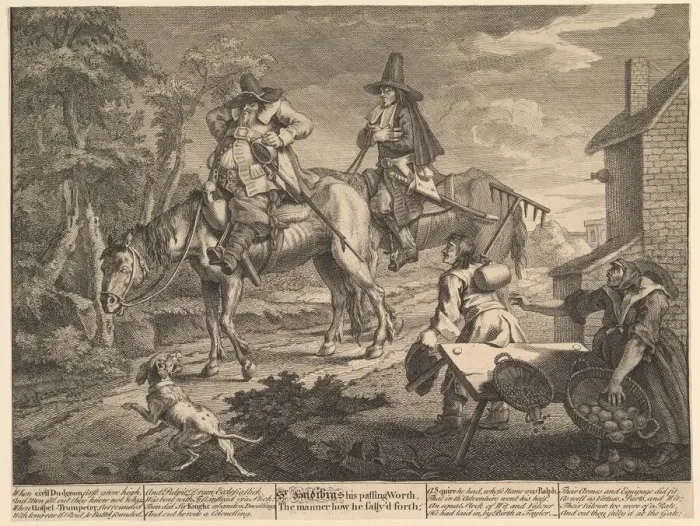 Framed Print : Sr. Hudibras, His Passing Worth, The Manner How He Sally d Forth': Twelve Larg Framed Print : Sr. Hudibras, His Passing Worth, The Manner How He Sally d Forth': Twelve Larg