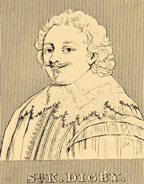 Framed Print : Sr. K. Digby, (1603-1665), 1830. Creator: Unknown Framed Print : Sr. K. Digby, (1603-1665), 1830. Creator: Unknown