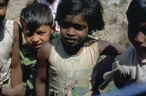 Sri Lankan children. Artist: CM Dixon