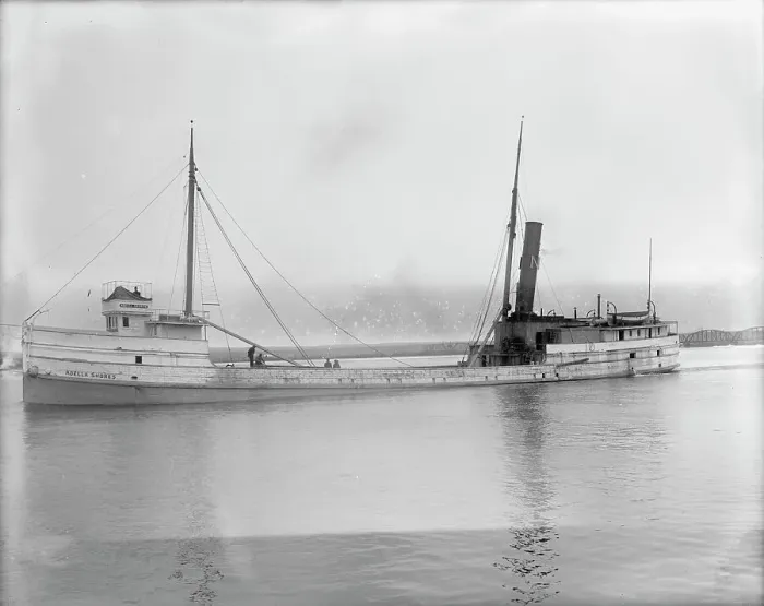 Framed Print : S.S. Adella Shores, between 1900 and 1910. Creator: Unknown Framed Print : S.S. Adella Shores, between 1900 and 1910. Creator: Unknown