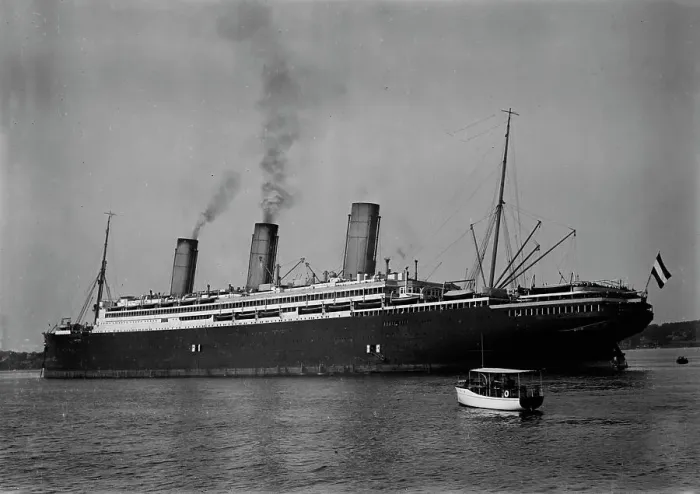Framed Print : S.S. Imperator, between c1910 and c1915. Creator: Bain News Service Framed Print : S.S. Imperator, between c1910 and c1915. Creator: Bain News Service