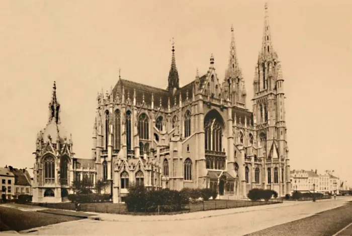 Framed Print : SS. Peter and Paul Church, c1928 Framed Print : SS. Peter and Paul Church, c1928