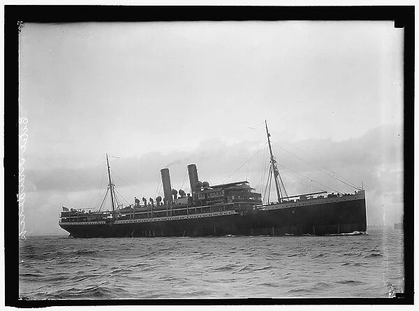 SS Prinz Eitel Friedric, between 1911 and 1920. Creator: Harris & Ewing. SS Prinz Eitel Friedric, between 1911 and 1920. Creator: Harris & Ewing