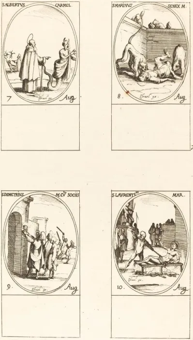 Framed Print : St. Albert of Sicliy, Carmelite; St. Marinus; St. Demetrius and Companions; St. Lauren Framed Print : St. Albert of Sicliy, Carmelite; St. Marinus; St. Demetrius and Companions; St. Lauren