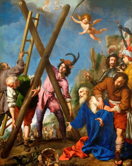 Framed Print : St Andrew Praying before his Martyrdom, 1643. Creator: Carlo Dolci Framed Print : St Andrew Praying before his Martyrdom, 1643. Creator: Carlo Dolci