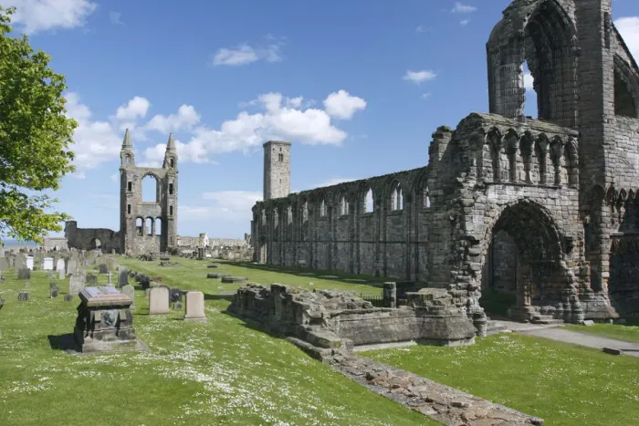 Framed Print : St Andrews Cathedral and St Rules Tower, Fife, Scotland, 2009 Framed Print : St Andrews Cathedral and St Rules Tower, Fife, Scotland, 2009