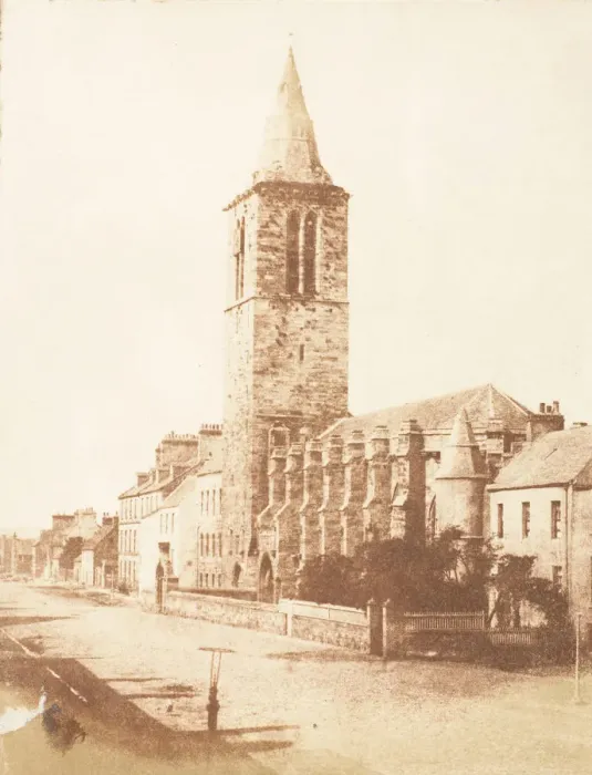 Framed Print : St. Andrews. College Church of St. Salvator, 1843-47. Creators: David Octavius Hill Framed Print : St. Andrews. College Church of St. Salvator, 1843-47. Creators: David Octavius Hill
