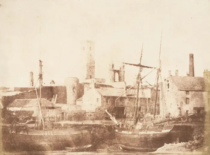 Framed Print : St. Andrews. The Harbor, 1843-47. Creators: David Octavius Hill, Robert Adamson Framed Print : St. Andrews. The Harbor, 1843-47. Creators: David Octavius Hill, Robert Adamson