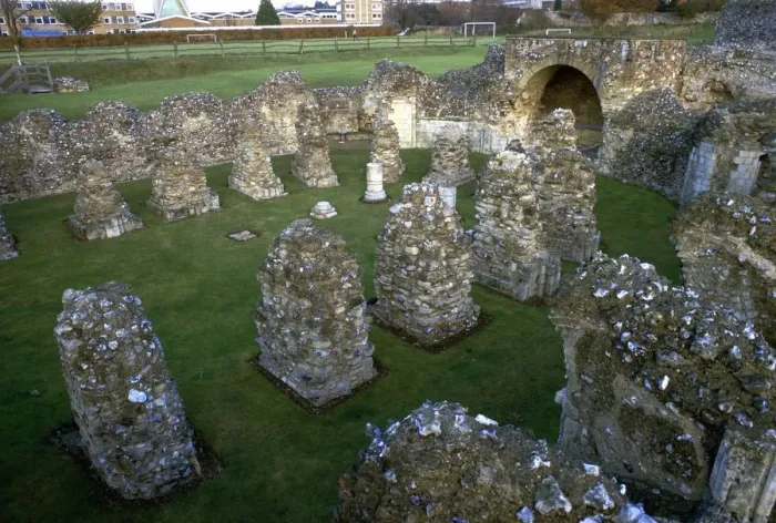Framed Print : St Augustines Abbey, 6th century Framed Print : St Augustines Abbey, 6th century