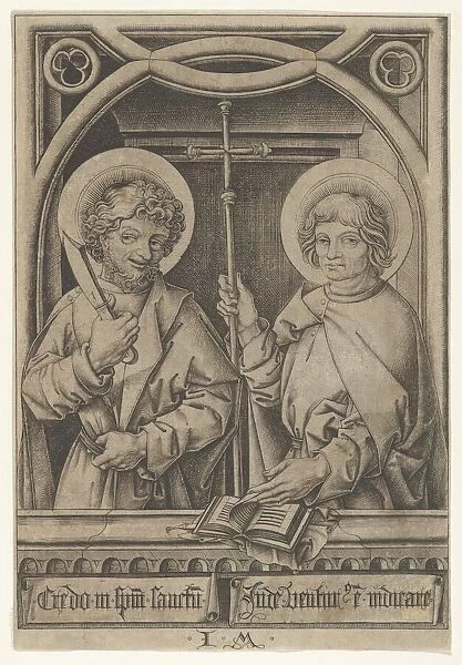 St. Bartholomew and St. Philip, from The Apostles, 1435-1503