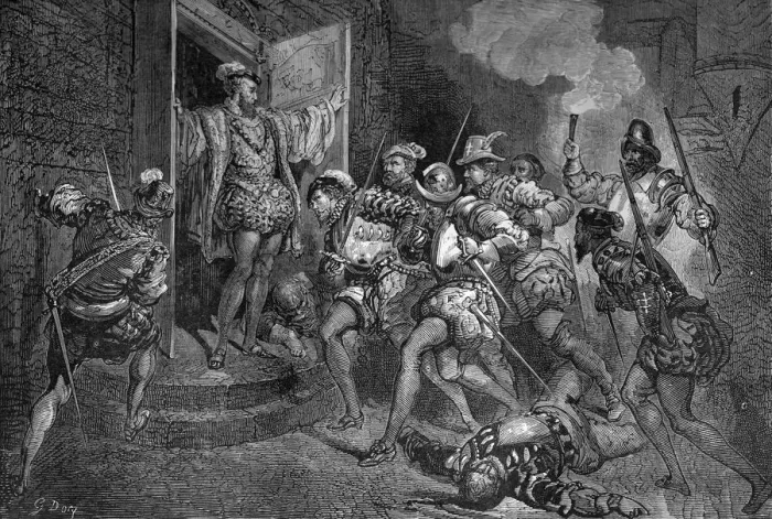 Framed Print : St Bartholomews Day Massacre, 1572 (1882-1884). Artist: G Dory Framed Print : St Bartholomews Day Massacre, 1572 (1882-1884). Artist: G Dory