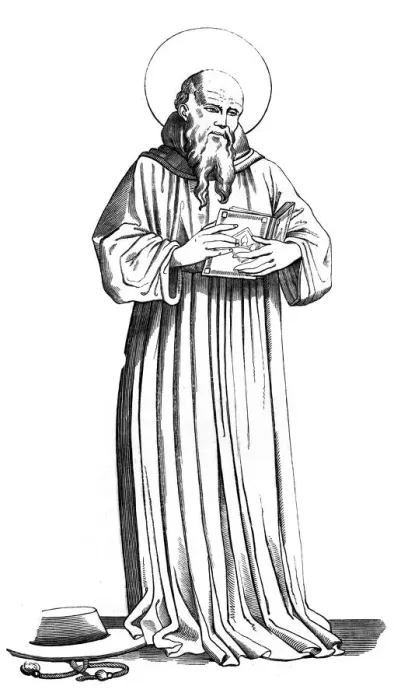Framed Print : St Bonaventure, (1221-1274), 15th century, (1849) Framed Print : St Bonaventure, (1221-1274), 15th century, (1849)