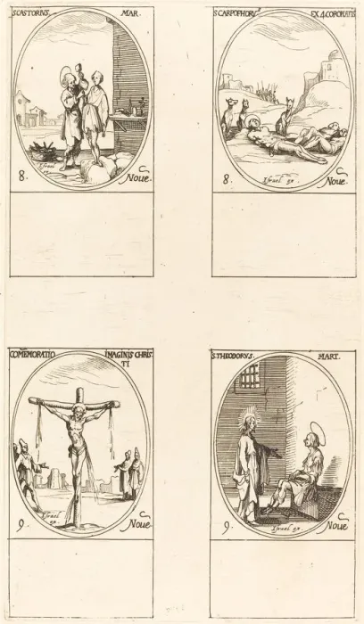 Framed Print : St. Castorius;St. Carpophorus & The Four Crowned Martyrs;Commemoration of the Image Framed Print : St. Castorius;St. Carpophorus & The Four Crowned Martyrs;Commemoration of the Image