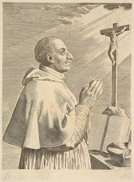 St. Charles Borromeo. Creator: Claude Mellan