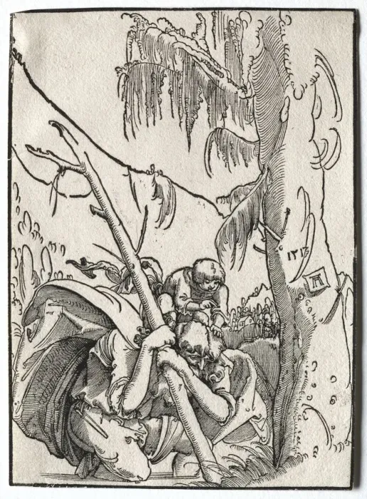 Framed Print : St. Christopher, 1513. Creator: Albrecht Altdorfer (German, c. 1480-1538) Framed Print : St. Christopher, 1513. Creator: Albrecht Altdorfer (German, c. 1480-1538)