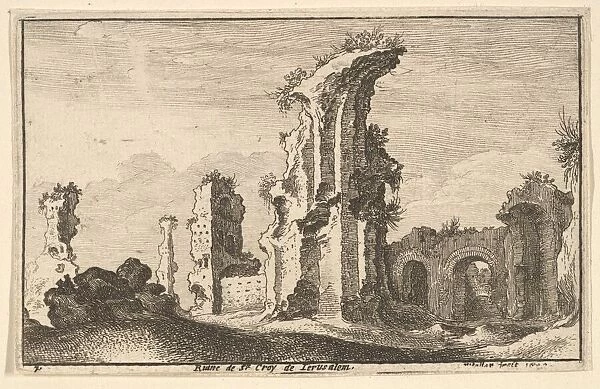 St. Croix de Jerusalem, 1650. Creator: Wenceslaus Hollar