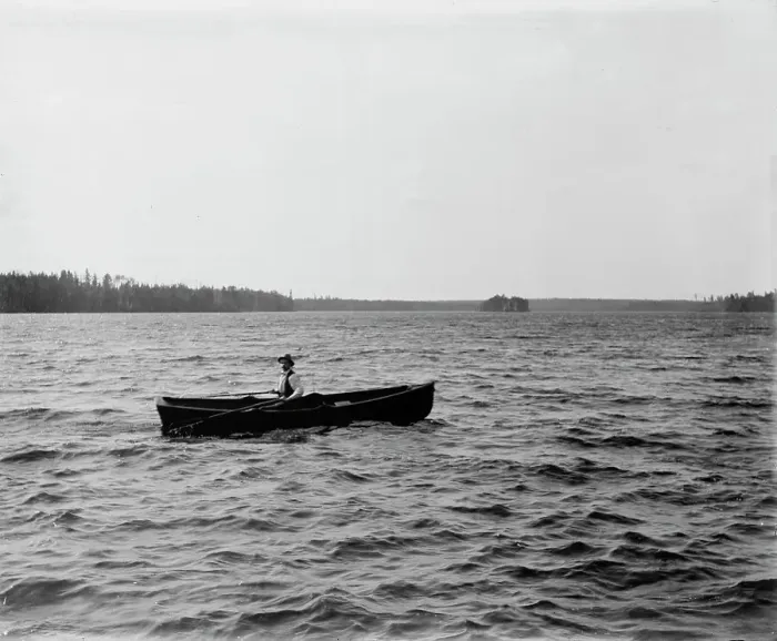 Framed Print : St. Croix Lake, looking down, between 1880 and 1899. Creator: Unknown Framed Print : St. Croix Lake, looking down, between 1880 and 1899. Creator: Unknown