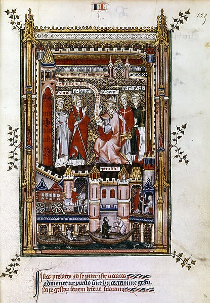 St Denis, 1317