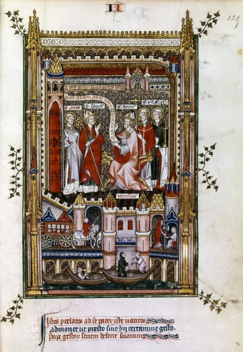 Framed Print : St Denis, 1317 Framed Print : St Denis, 1317