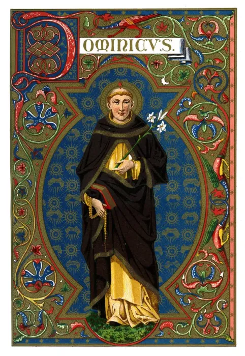Framed Print : St Dominic, 1886