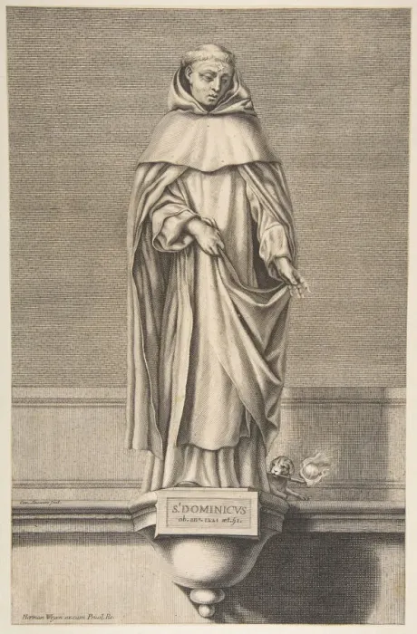 Framed Print : St. Dominic. Creator: Conrad Lauwers Framed Print : St. Dominic. Creator: Conrad Lauwers