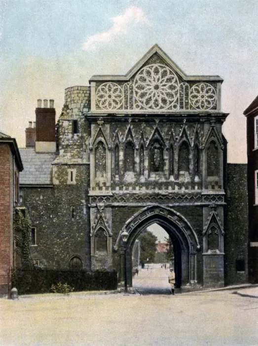 Framed Print : St Ethelbert Gate, Norwich, Norfolk, early 20th century Framed Print : St Ethelbert Gate, Norwich, Norfolk, early 20th century